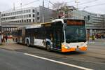 Mainzer Mobilität Mercedes Benz Citaro 2 G Wagen 924 am 12.02.24 in Mainz Hauptbahnhof