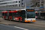 Mainzer Mobilität Mercedes Benz Citaro 2 G Wagen 913 am 12.02.24 in Mainz Hauptbahnhof