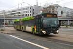 Mainzer Mobilität Mercedes Benz Citaro 2 G Wagen 927 am 12.02.24 in Mainz Hauptbahnhof