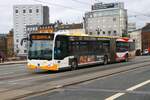 Mainzer Mobilität Mercedes Benz Citaro 2 G Wagen 930 am 12.02.24 in Mainz Hauptbahnhof