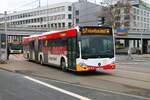 Mainzer Mobilität Mercedes Benz Citaro 2 G Wagen 953 am 12.02.24 in Mainz Hauptbahnhof