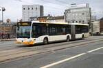 Mainzer Mobilität Mercedes Benz Citaro 2 G Wagen 977 am 12.02.24 in Mainz Hauptbahnhof