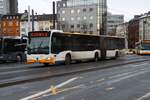 Mainzer Mobilität Mercedes Benz Citaro 2 G Wagen 921 am 16.02.26 in Mainz Hauptbahnhof