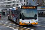 Mainzer Mobilität Mercedes Benz Citaro 2 G Wagen 973 am 16.02.26 in Mainz Hauptbahnhof