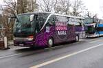 Setra 400er Reisebus am 16.02.26 in Mainz
