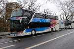 Setra 400er Reisebus am 16.02.26 in Mainz