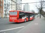 Der Setra Linienbus von DB Rhein Nahe Bus in Mainz Hbf am 13.03.11