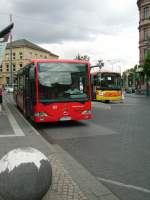 Ein Mercedes Benz Citaro  in Mainz Hbf von DB Rhein Nahe Bus 