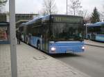 Wagen 029 von Autobus Oberbayern als MVG-Subunternehmer auf Linie 171 am Kieferngarten.