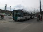 Volvo V7700 auf der Linie 693 nach Am Stern Johannes-Kepler-Platz am Hauptbahnhof.