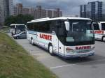 Reiseunternehmen BATHKE als Transferbus fr Reinsende der AIDA LUNA.Aufgenommen am 11.07.09 in Hhe Rostock Hbf/Sd