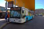 Stadtwerke Rüsselsheim Mercedes Benz Citaro 2 am 12.04.25 am Bahnhof