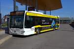 Stadtwerke Rüsselsheim Mercedes Benz Citaro 2 am 12.04.25 am Bahnhof