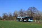 Am 29. März 2021 fuhr ein MAN A23 von Brenner als RB27 SEV nach Bonn-Beuel über die L16 zwischen Meindorf und Geislar. 