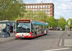 Stadtwerke Trier Mercedes Benz Citaro 2 G Wagen 44 am 27.04.18 in Trier Hbf 