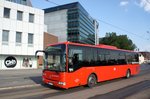 Bus Ulm: Irisbus Crossway LE von DB ZugBus Regionalverkehr Alb-Bodensee GmbH (RAB), aufgenommen im Juni 2016 am Hauptbahnhof in Ulm.