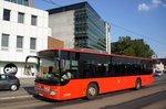 Bus Ulm: Setra S 415 NF von DB ZugBus Regionalverkehr Alb-Bodensee GmbH (RAB), aufgenommen im Juni 2016 am Hauptbahnhof in Ulm.