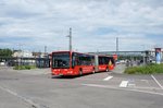 Bus Ulm: Mercedes-Benz Citaro Facelift G von DB ZugBus Regionalverkehr Alb-Bodensee GmbH (RAB), aufgenommen im Juni 2016 am Hauptbahnhof in Ulm.