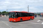 Bus Ulm: Irisbus Crossway LE von DB ZugBus Regionalverkehr Alb-Bodensee GmbH (RAB), aufgenommen im Juni 2016 am Hauptbahnhof in Ulm.