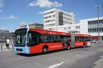 Stadtbus Ulm / Stadtbus Neu-Ulm / DING - Donau-Iller-Nahverkehrsverbund GmbH: Mercedes-Benz Citaro Facelift G von Schwaben Mobil Nahverkehr Service GmbH - Wagen 137, aufgenommen im Juni 2016 am