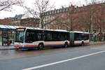 ESWE Verkehr Mercedes Benz Citaro 2 G Wagen 379 am 28.12.20 in Wiesbaden Marktplatz