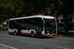 ESWE Verkehr Mercedes Benz eCitaro Wagen 128 am 12.06.22 in Wiesbaden