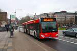 ESWE Verkehr Mercedes Benz Citaro 2 G Wagen 392 am 09.12.23 in Wiesbaden