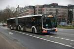 ESWE Verkehr MAN Lions City G Wagen 402 am 09.12.23 in Wiesbaden
