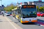 Mainzer Mobilität Mercedes Benz Citaro 2 G Wagen 930 am 07.09.25 in Wiesbaden