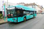 ICB Solaris Urbino Hydrogen Wasserstoff Bus Wagen 248 am 19.11.22 in Frankfurt Westbahnhof