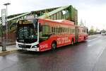 MitBus MAN Lions City Efficient Hybrid CNG am 13.04.23 in Gießen Bahnhof