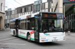Regio Bus (H RH 752) wirbt fr die Hannoversche Allgemeine.