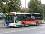 Wagen 277 der NVG bedient am 30.8.10 die Linie 305 in der Lindenallee.