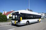 Belgien / Bus Brügge / Bus Zeebrugge (Seebrügge): VDL Citea SLF 120 Hybrid von De Lijn, aufgenommen im Juni 2017 in Zeebrugge.