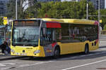 Mercedes Benz Citaro, vom Letec, an der Haltestelle Lüttich Expo, im Bild festgehalten. 10.2025
