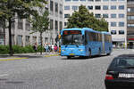 Volvo B12MA-55 S�ffle 8500 Bus 2958 - XJ 89 560 - Midttrafik/Arriva, Linie 100 nach Odder via Vennelund, Park All� in �rhus am 12.