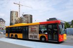 Bus Dänemark / Region Seeland / Region Sjælland: Scania OmniLink - Wagen 1548 von Trafikselskabet Movia, aufgenommen im Mai 2016 am Hauptbahnhof von Kopenhagen.