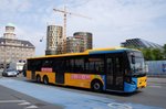 Bus Dänemark / Region Seeland / Region Sjælland: VDL Citea XLE - Wagen 8417 von Trafikselskabet Movia (Eigentümer Fahrzeug: Keolis Danmark A/S), aufgenommen im Mai 2016 am Hauptbahnhof