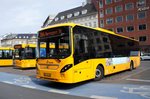 Bus Dänemark / Region Seeland / Region Sjælland: Volvo 8900 LE - Wagen 4102 von Trafikselskabet Movia, aufgenommen im Mai 2016 in der Innenstadt von Kopenhagen.