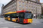 Bus Dänemark / Region Seeland / Region Sjælland: Scania OmniLink - Wagen 1533 von Trafikselskabet Movia (Eigentümer Fahrzeug: Arriva Danmark A/S), aufgenommen im Mai 2016 am Hauptbahnhof von