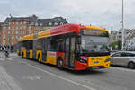 VDL Bus 1870, auf der Linie 2A, fährt am 21.06.2023 durch die Vindebrogade.