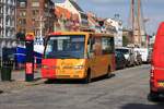 CarInd Urban 40 Elettrico Bus 1947, Trafikselskabet Movia, Linie 1, Nyhavn in K�benhavn, am 11.