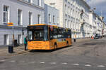 DAF SB4000 VDL Jonckheere Transit Bus 2454, Trafikselskabet Movia, Linie 29 nach Vanl�se, �lekistevej, Haltestelle Sankt Anna Plads in K�benhavn, am 11.
