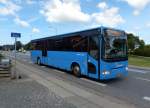 IVECO Arway der midttrafik busser /Herning Tourist auf der Strecke Skjern-Tarm-Nr.Nebel (69), hier in Nr.Nebel /DK im July 2014.