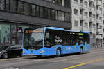 Mercedes Citaro Hybrid von Distribus, auf der Linie 604, f�hrt am 04.05.2026 zur Haltestelle Voltaplatz.