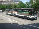 Ein Volvo Gelenkomnibus in Strasbourg