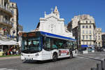 Heuliez GX Bus mit der Nummer 238, auf der Linie 49, ist in Marseille unterwegs.
