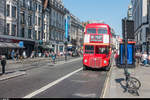 TfL Stagecoach London AEC Routemaster auf der Heritage Line 15 am 20.