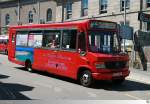 Plaxton Beaver auf Mercedes O 814 Fahrgestell der  Royal Buses  aufgenommen am 7. August 2014 in St. Ives / England.