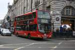 London Central WVL209 (Volvo B7TL/Wrightbus Eclipse) am Piccadilly Circus.